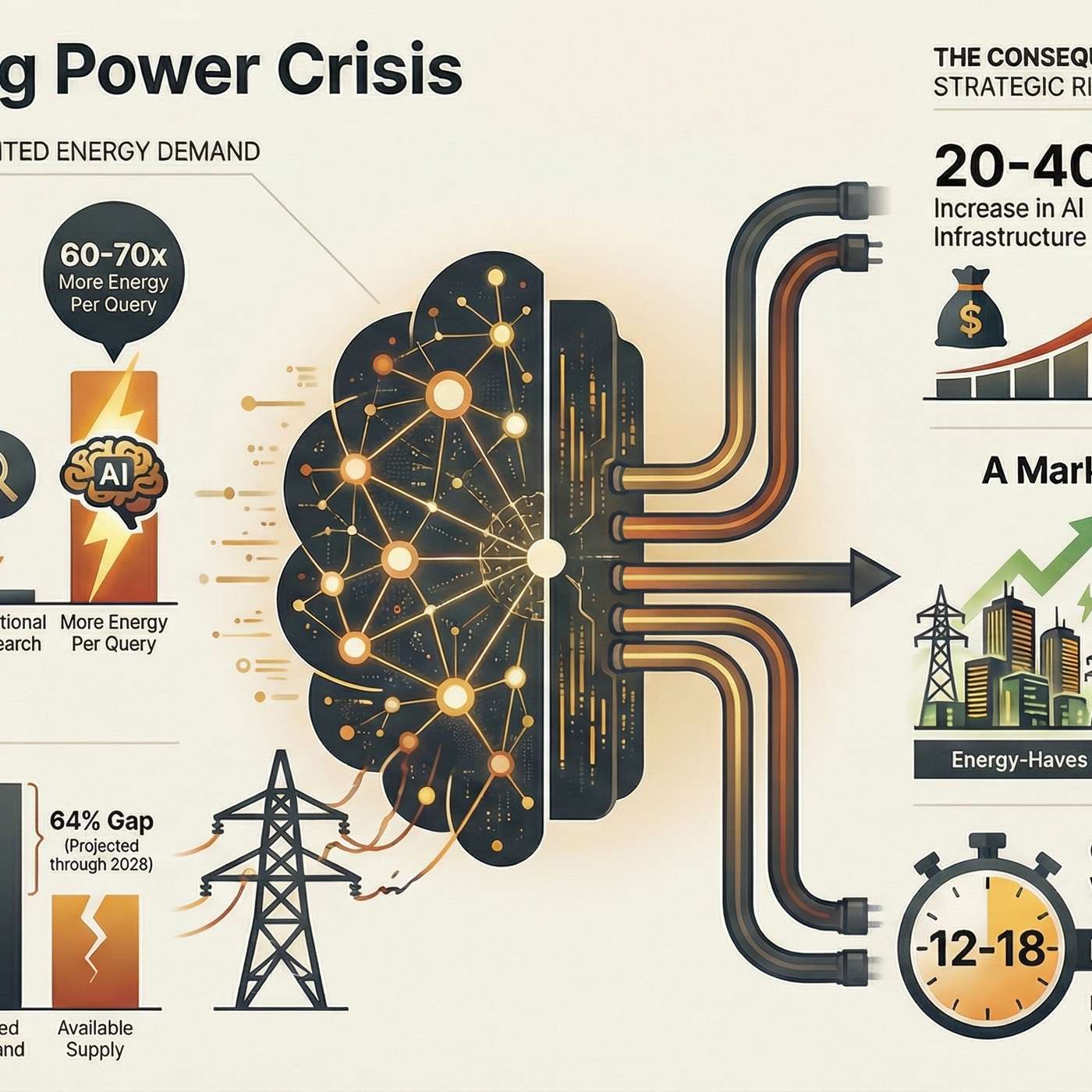 The AI-Energy Nexus: How Energy Availability Will Define AI Competitive Advantage The AI-Energy Nexus: How Energy Availability Will Define AI Competitive Advantage