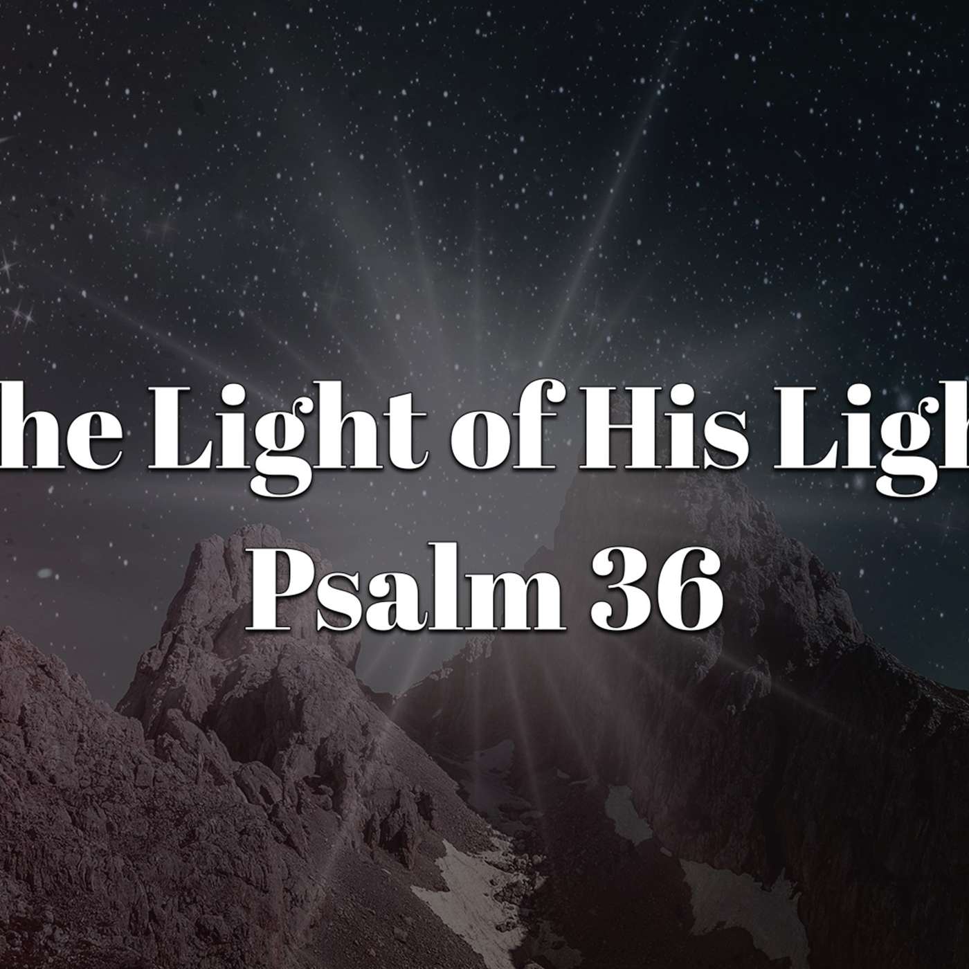 The Light of His Light | 11/09/25 Afternoon Service