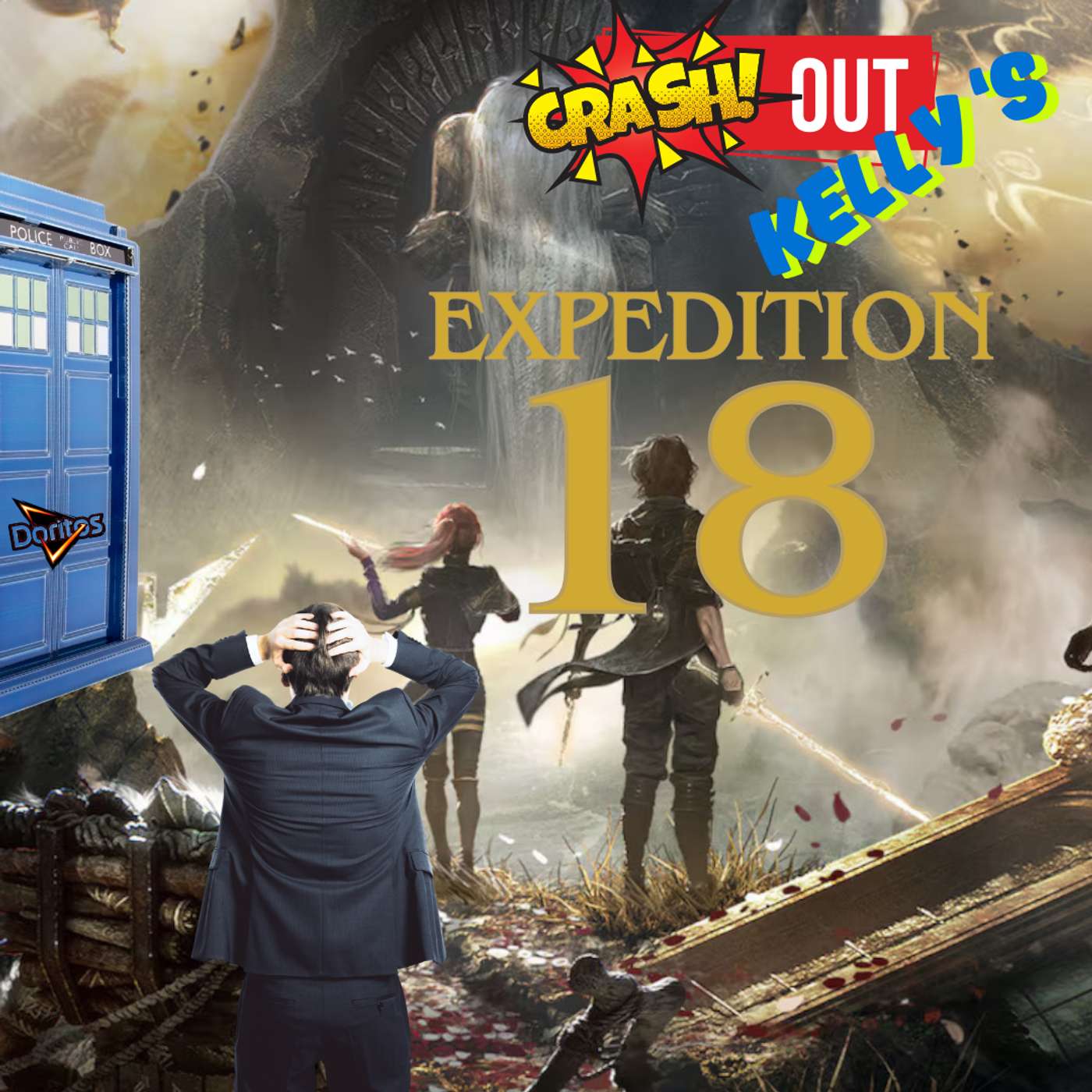 Crash Out Kelly's Expedition 18 episode artwork