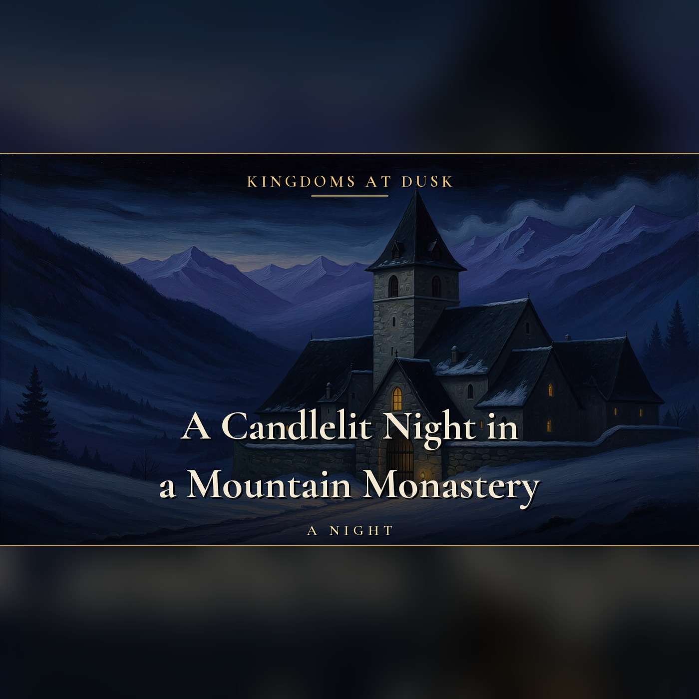 You find yourself safe in a mountain monastery as snow falls | 3 Hour Sleep Story, No Mid Roll Ads episode artwork