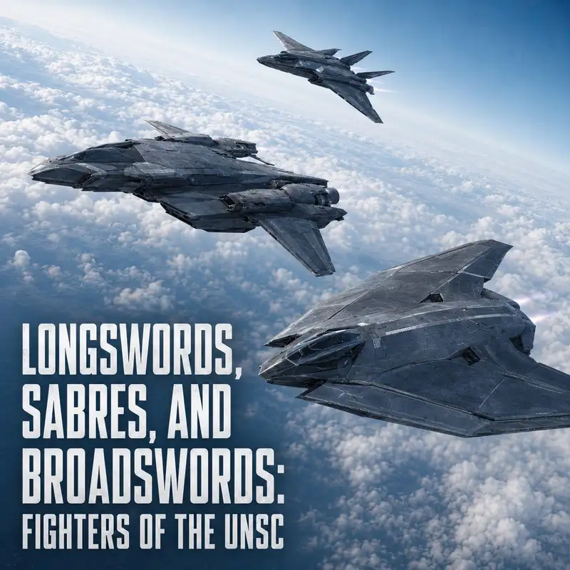 Longswords, Sabres, and Broadswords: Fighters of the UNSC