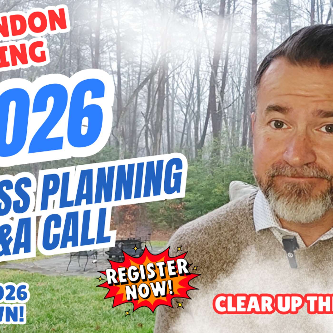 Ask Brandon Lewis Anything! New-Year Strategy Q&A call + 2026 Painting Profits Summit - Tuesday 1-13 at 3:30 PM EST (see comments)