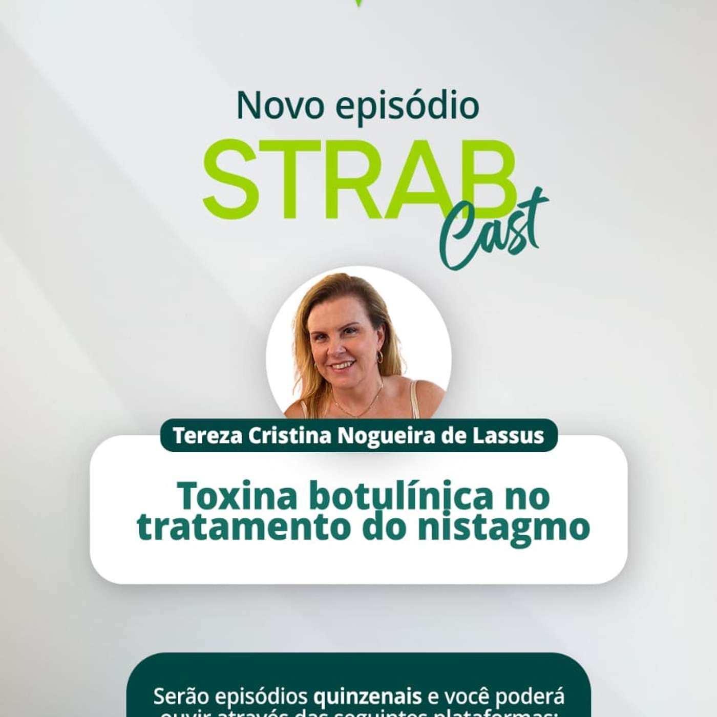 37. Toxina botulínica no tratamento do nistagmo - Journal Club episode artwork