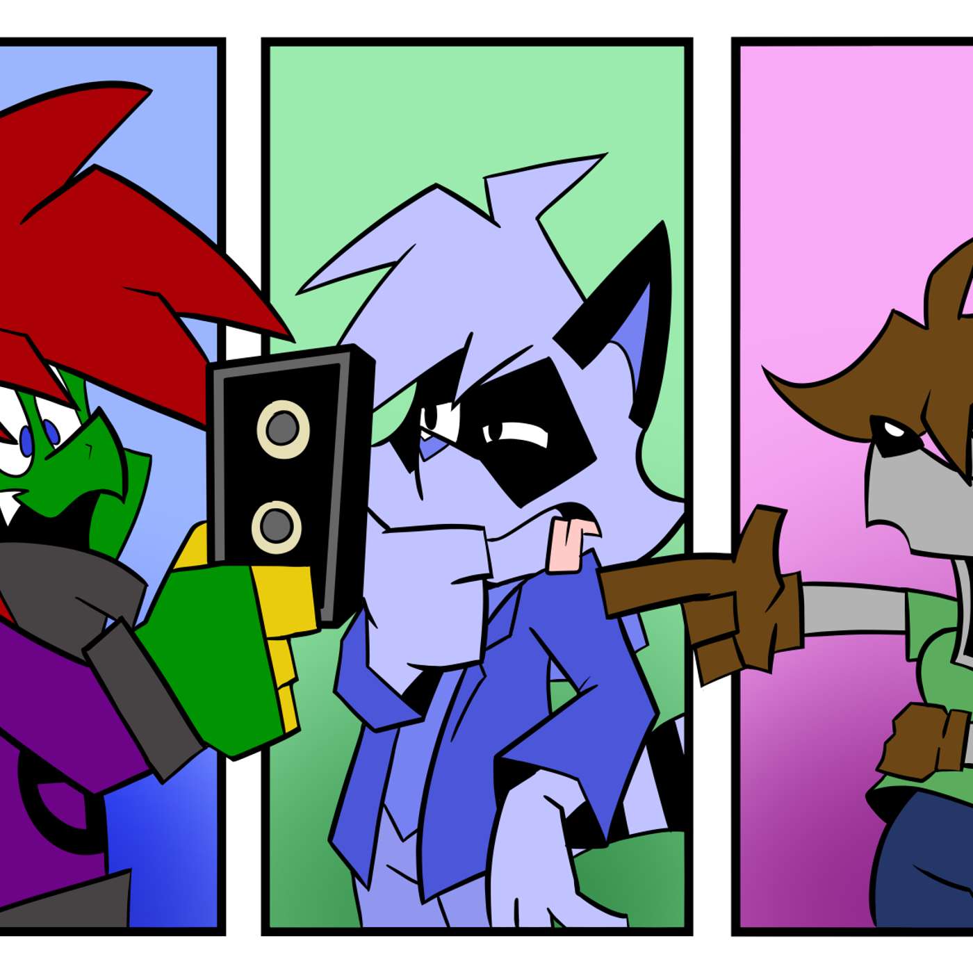 The Pemmy, Krissi & James Kinda-Sorta-Hopefully Funny Cartoon Podcast