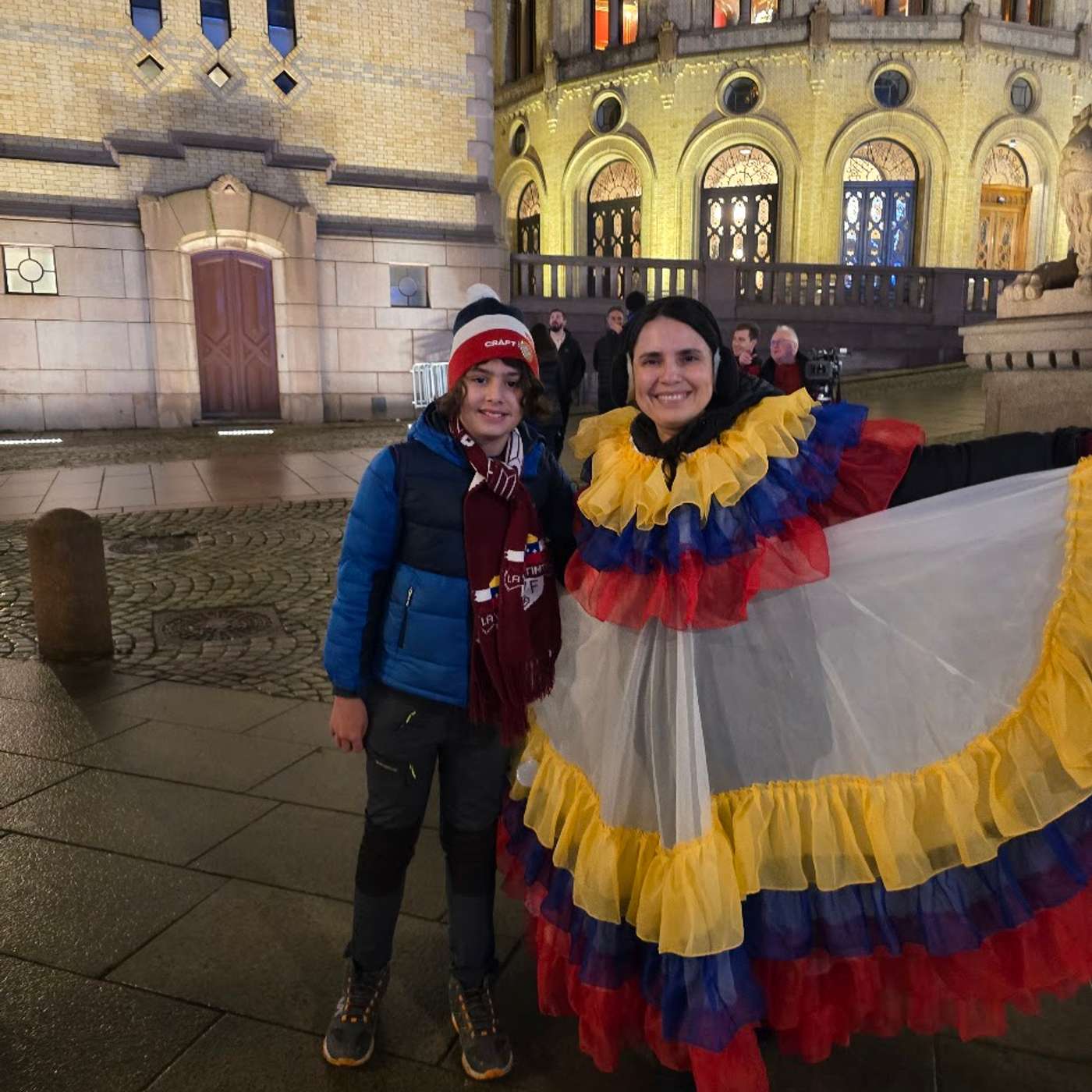 Rapport fra fakkeltog for fredsprisvinner Machado og Venezuela Rapport fra fakkeltog for fredsprisvinner Machado og Venezuela