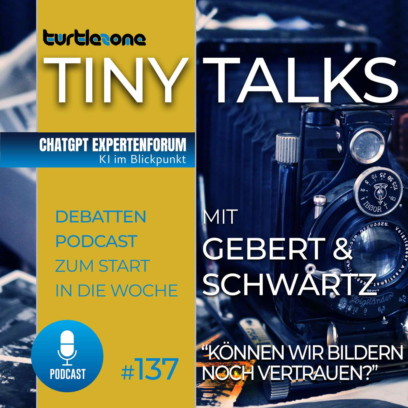 Turtlezone Tiny Talks - Der Debatten-Podcast mit Gebert und Schwartz