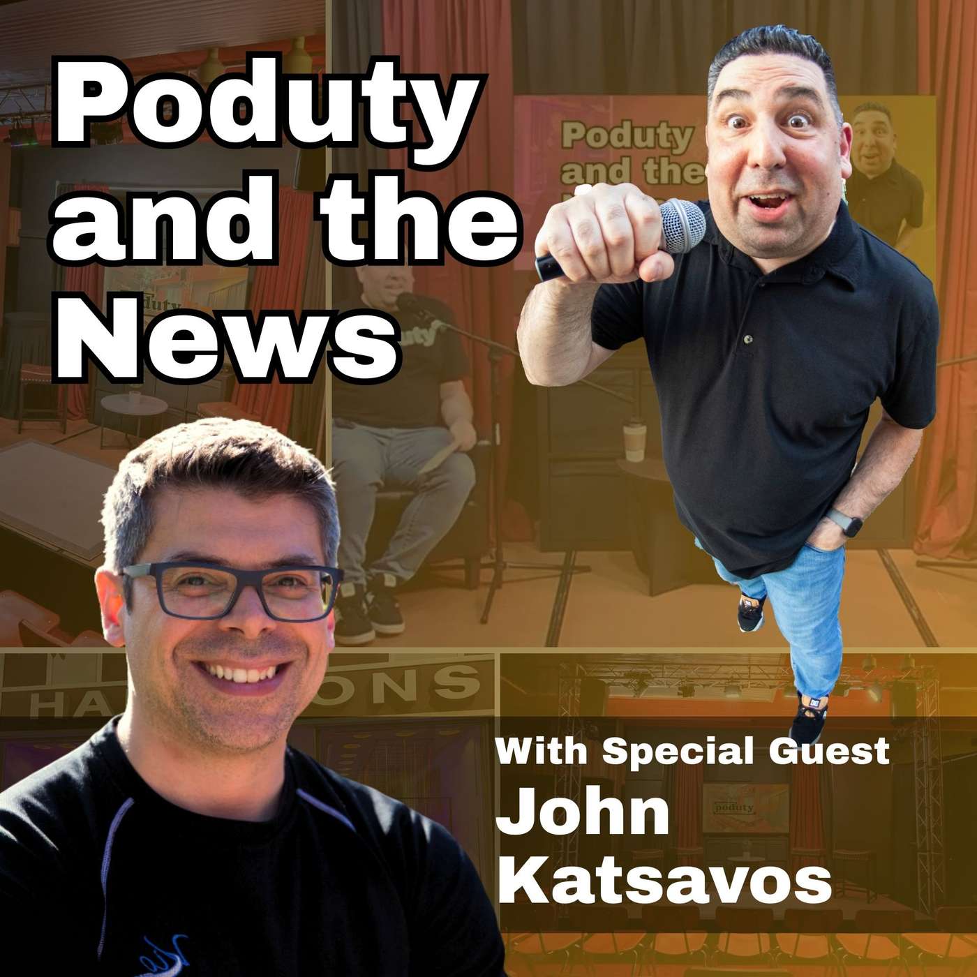 Poduty and the News.  The Weekly Live Podcast About Podcast News, Trends & Live Podcasting