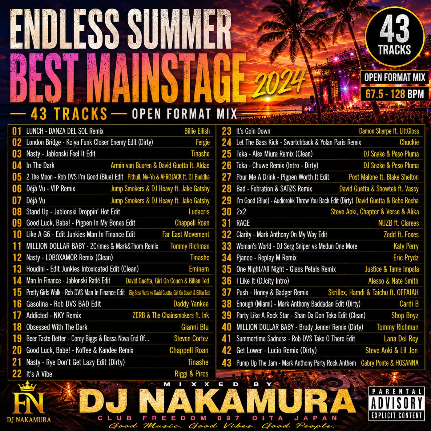 ENDLESS SUMMER BEST MAINSTAGE 2024 episode artwork