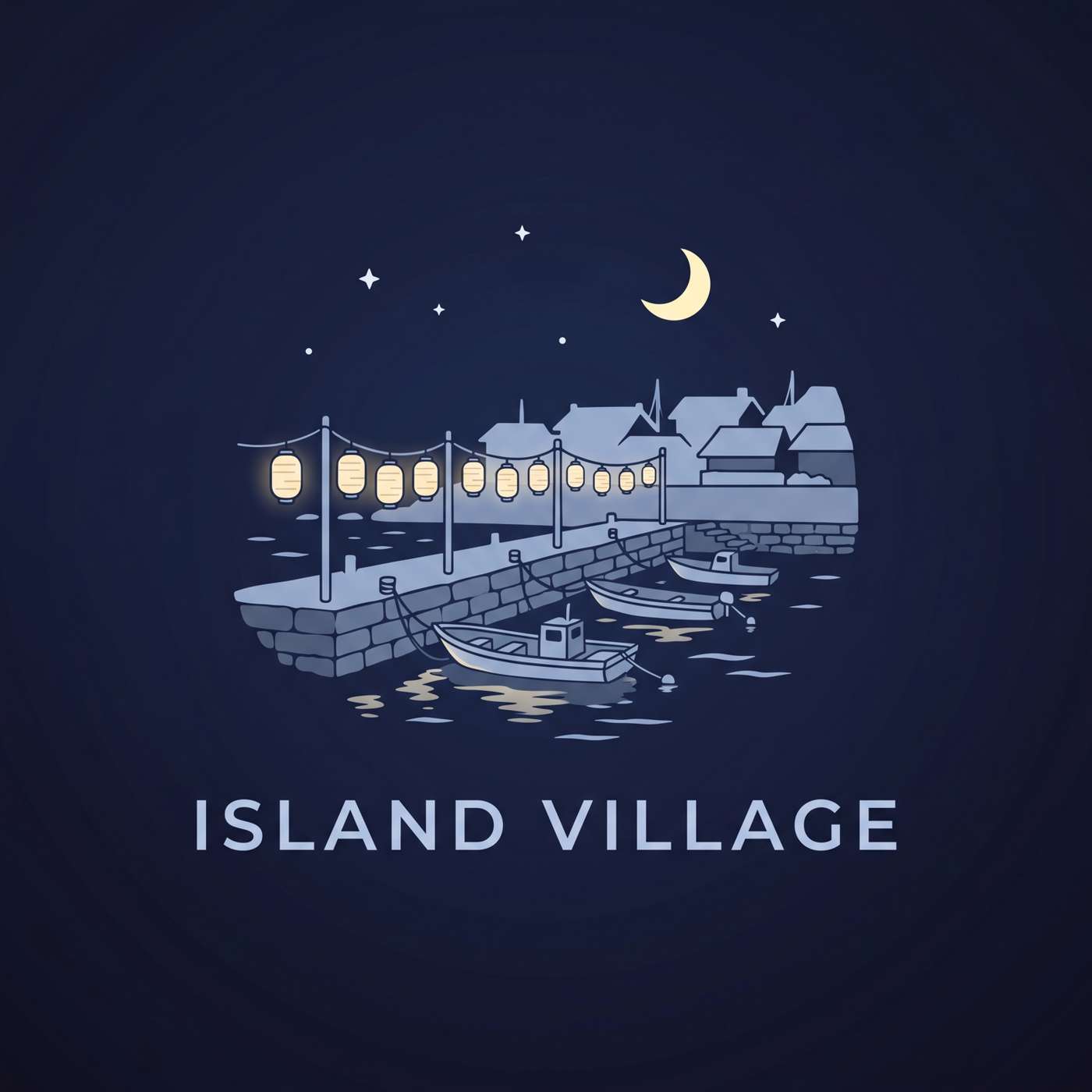 Ghibli Island Village — Quiet Nights on the Shore | Sleepbound Soundscapes episode artwork