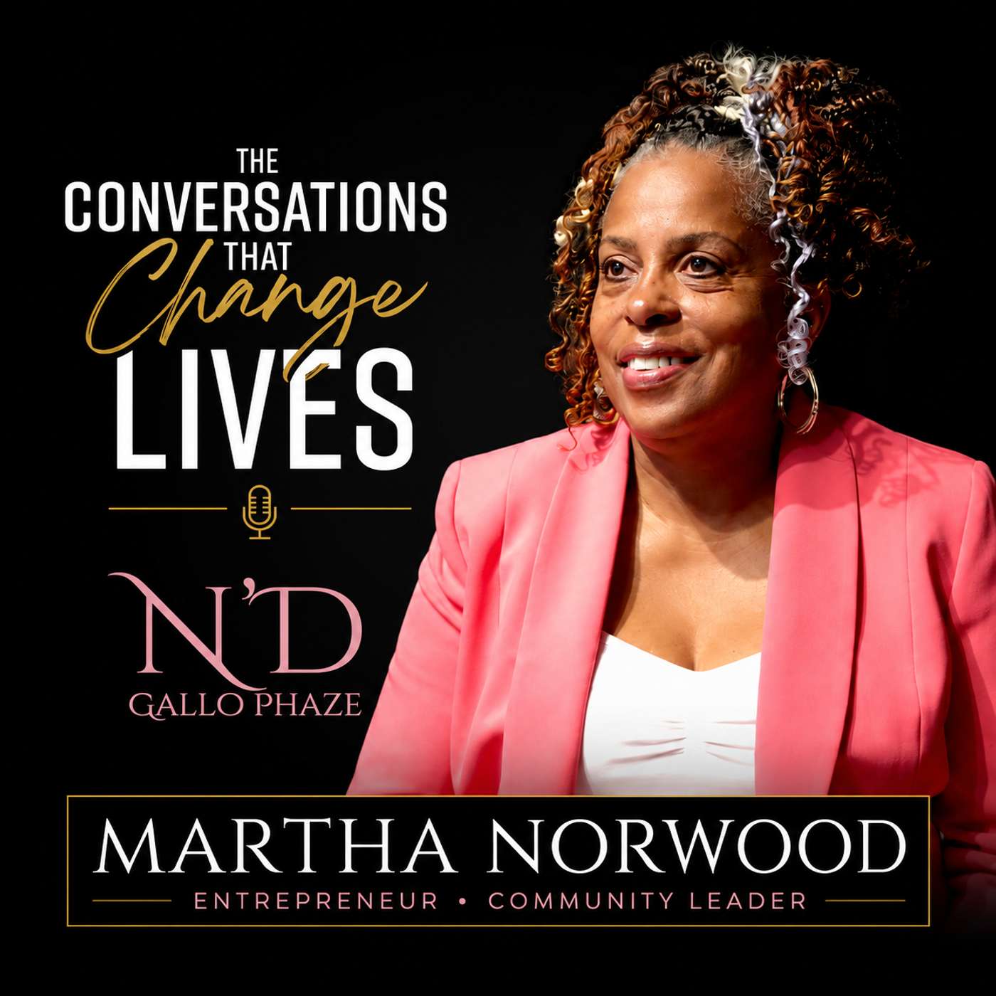Martha Norwood's Unfiltered Conversation episode artwork