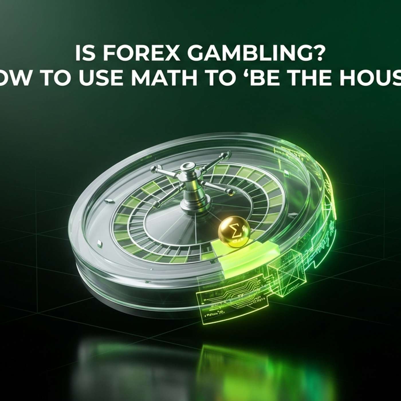 Is Forex Gambling? How to Use Math to 'Be the House' episode artwork