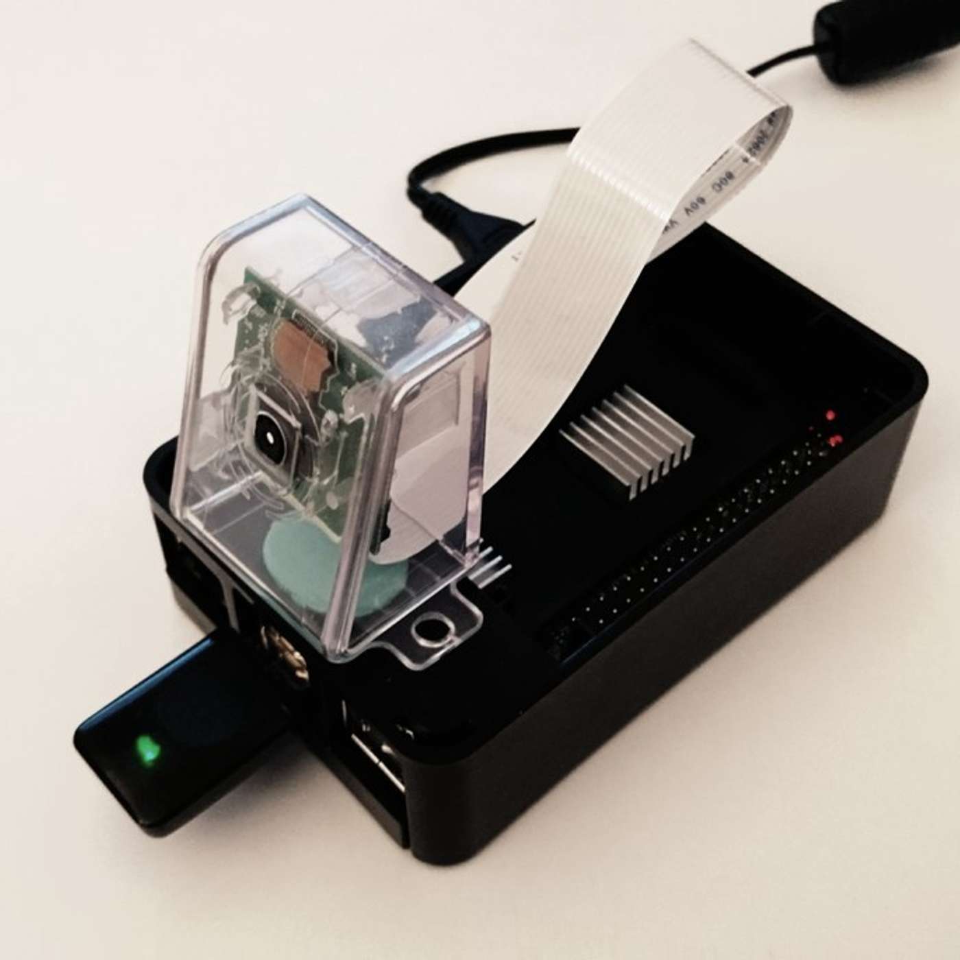 RaspberryPi Home Surveillance with only ~150 lines of Python Code.