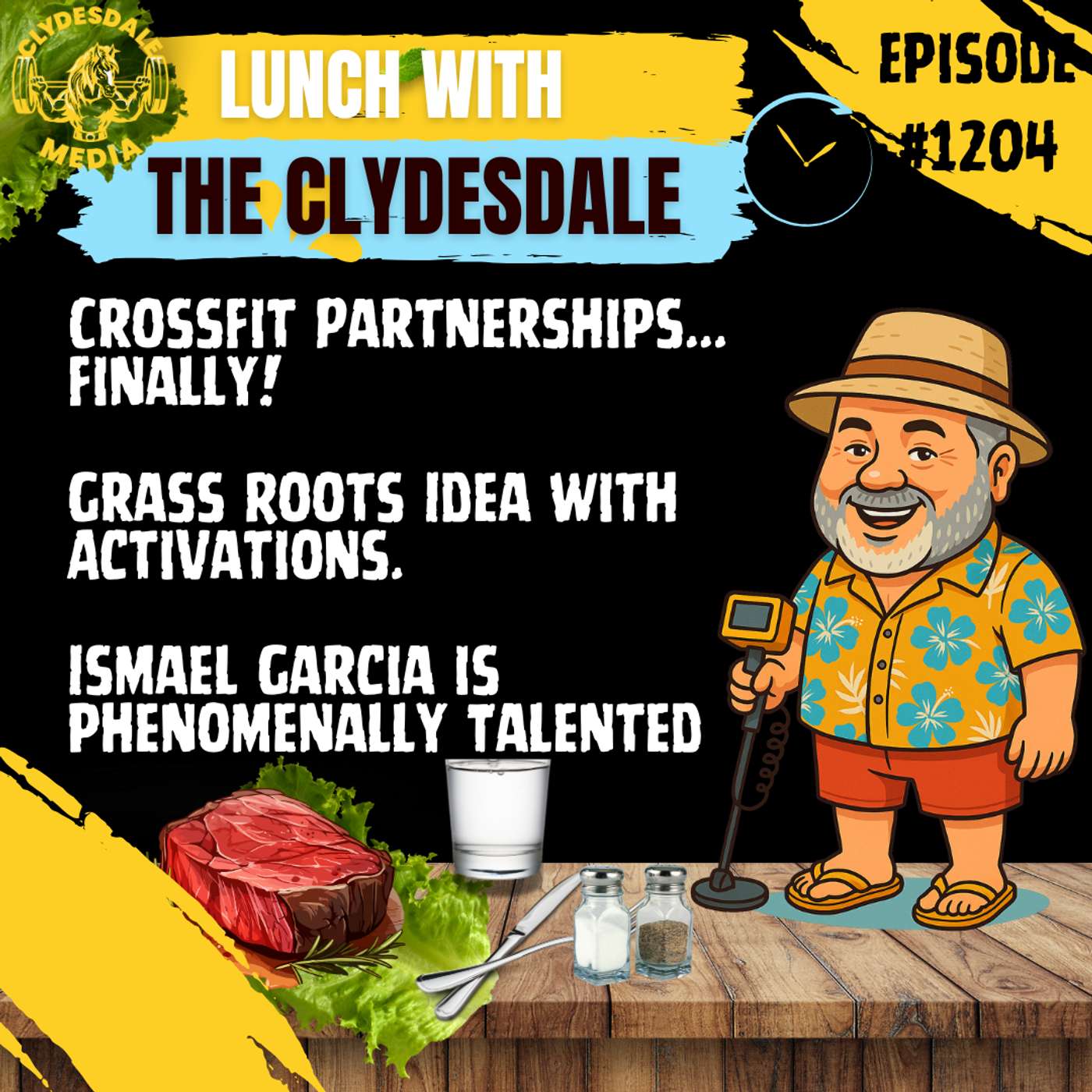 Lunch with the Clydesdale | CrossFit Growth Lessons from an Unlikely Teacher episode artwork