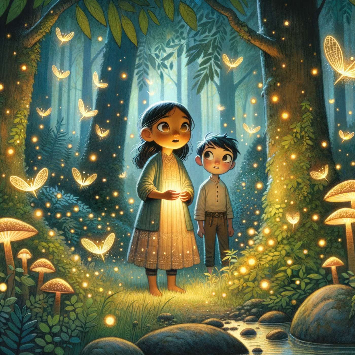 The Enchanted Firefly Forest episode artwork
