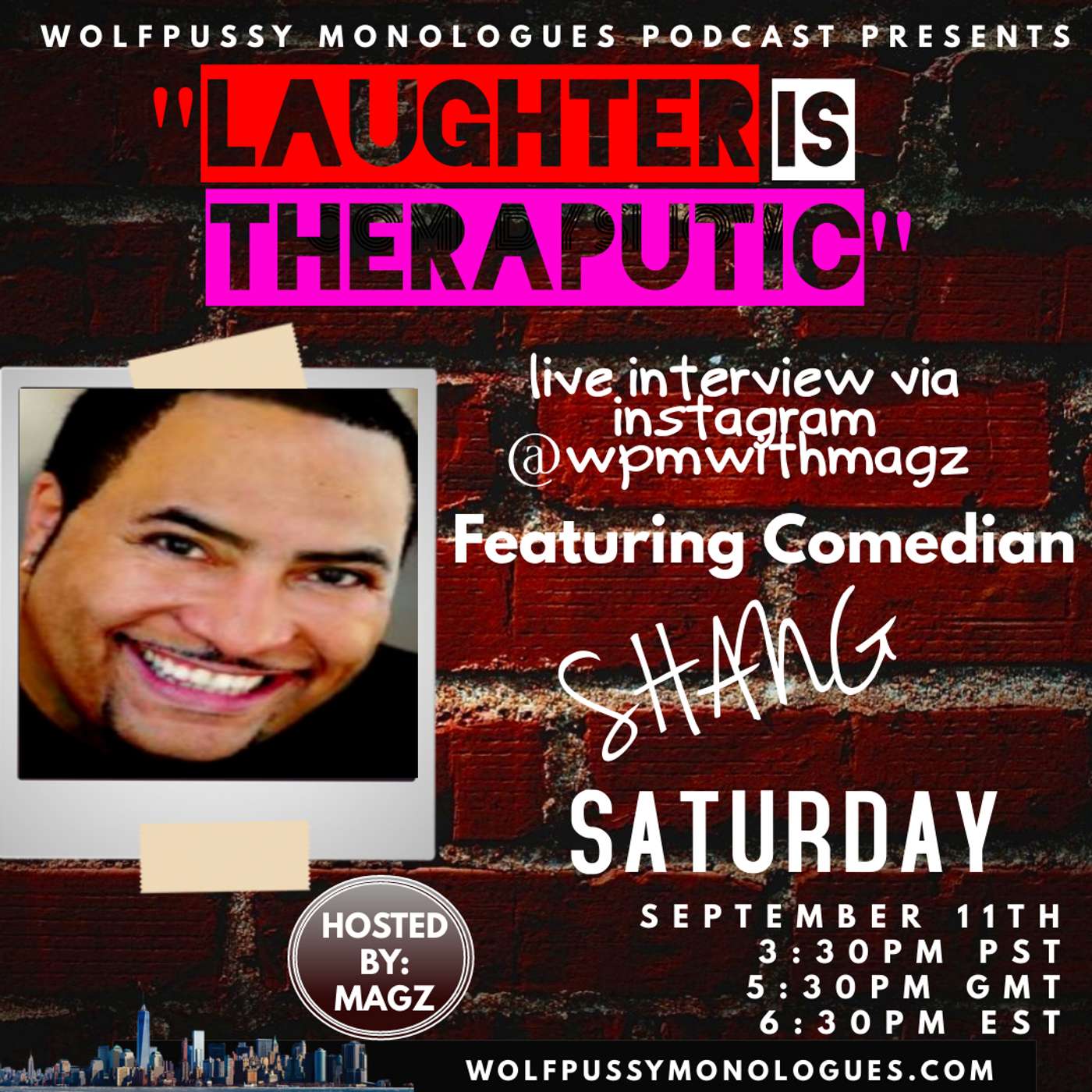 LIVE INTERVIEW WITH COMEDIAN SHANG episode artwork