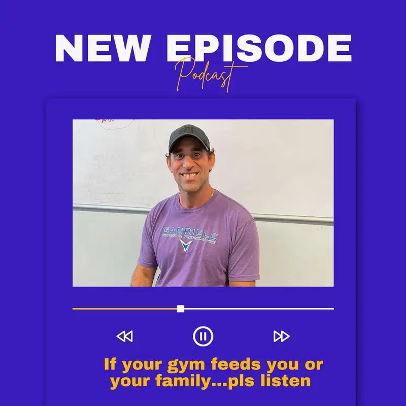 If your gym feeds you or your family…pls listen