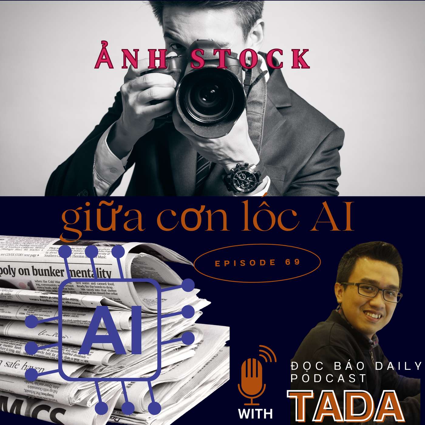 [THẾ GIỚI KHÔNG PHẲNG] Ảnh stock giữa cơn lốc AI