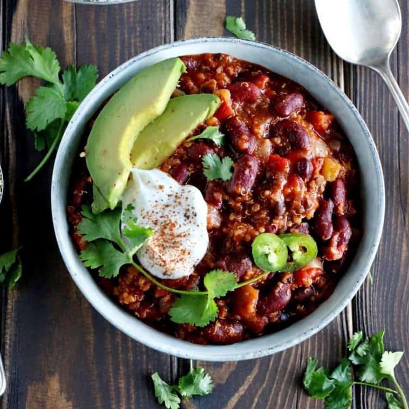 Chili vegan au quinoa episode artwork