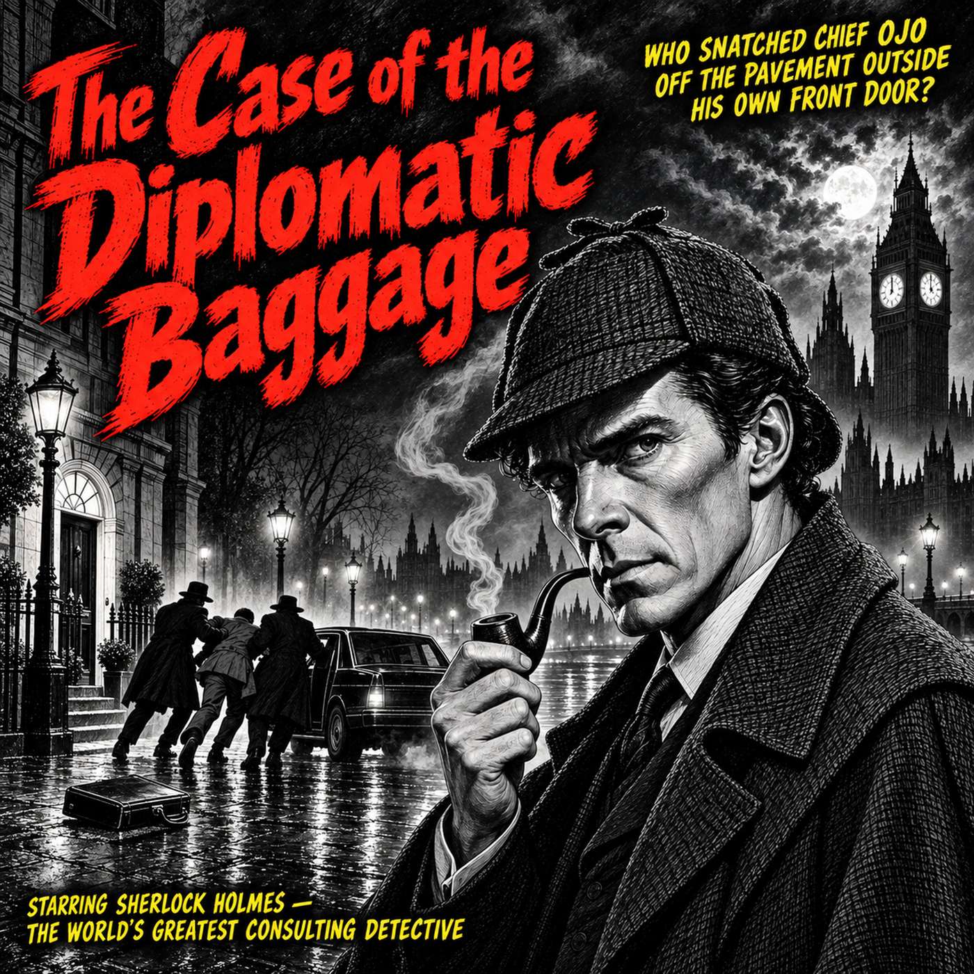 The Case of the Diplomatic Baggage · Sherlock Holmes — The New Cases episode artwork