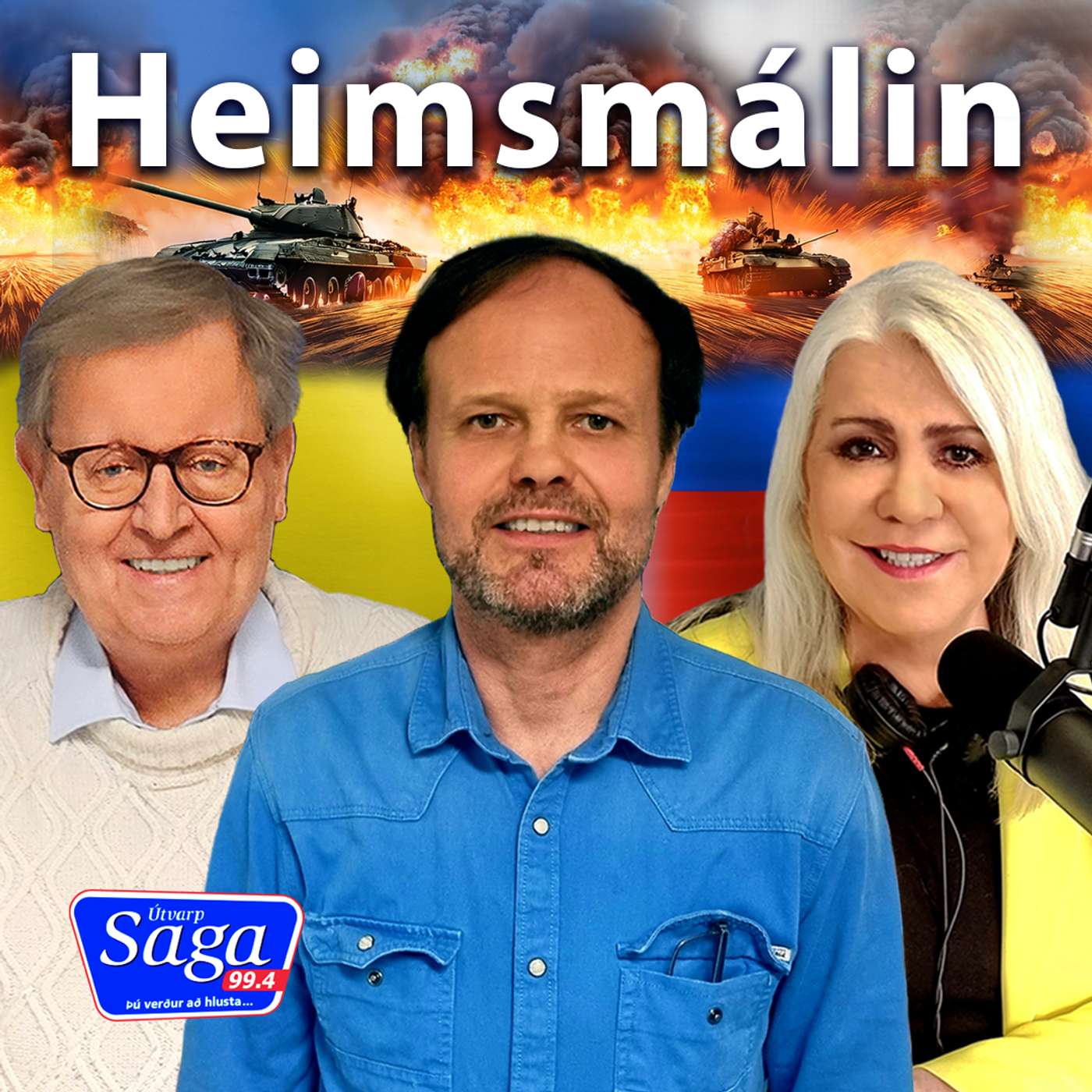 Arnþrúður Karlsdóttir og Pétur Gunnlaugsson ræða við Hauk Hauksson í Rússlandi episode artwork