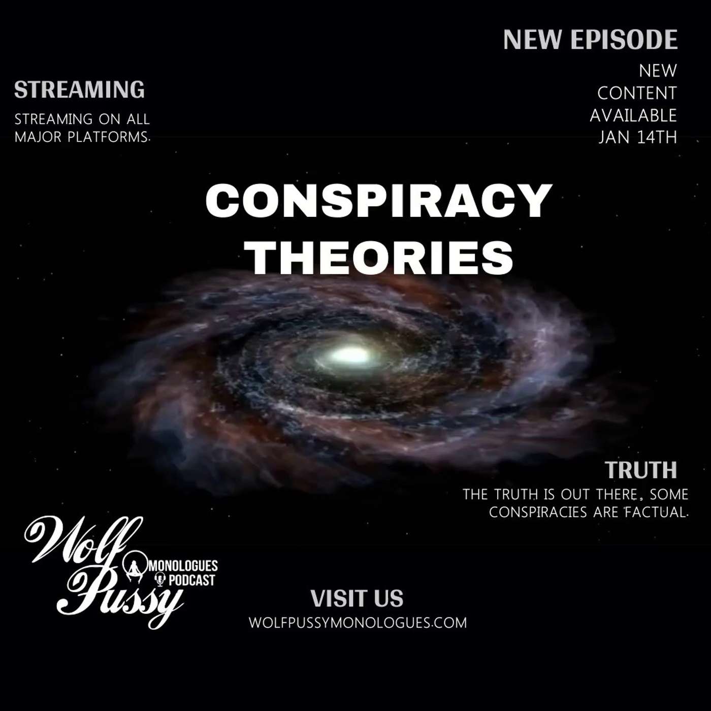 Conspiracy Theories episode artwork