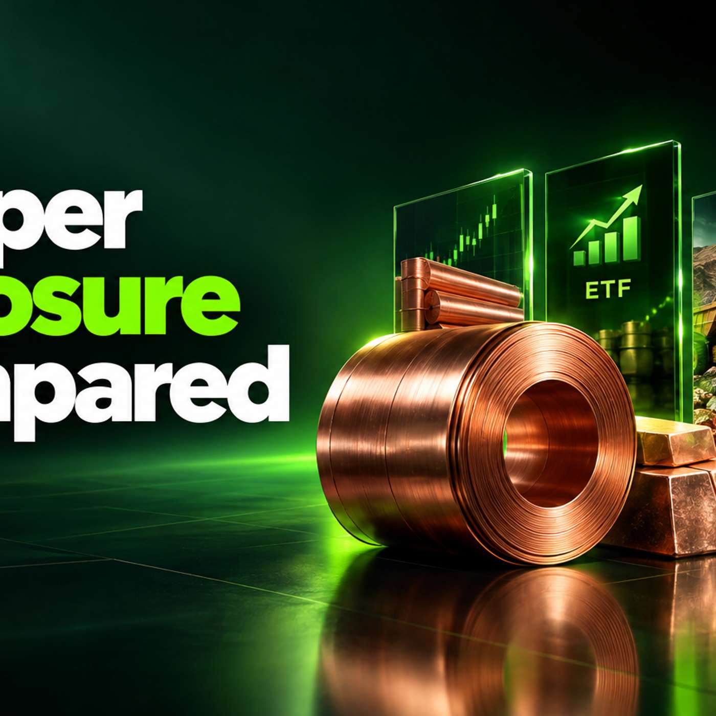 Copper Exposure Compared: Futures, ETFs, Miners and CFDs