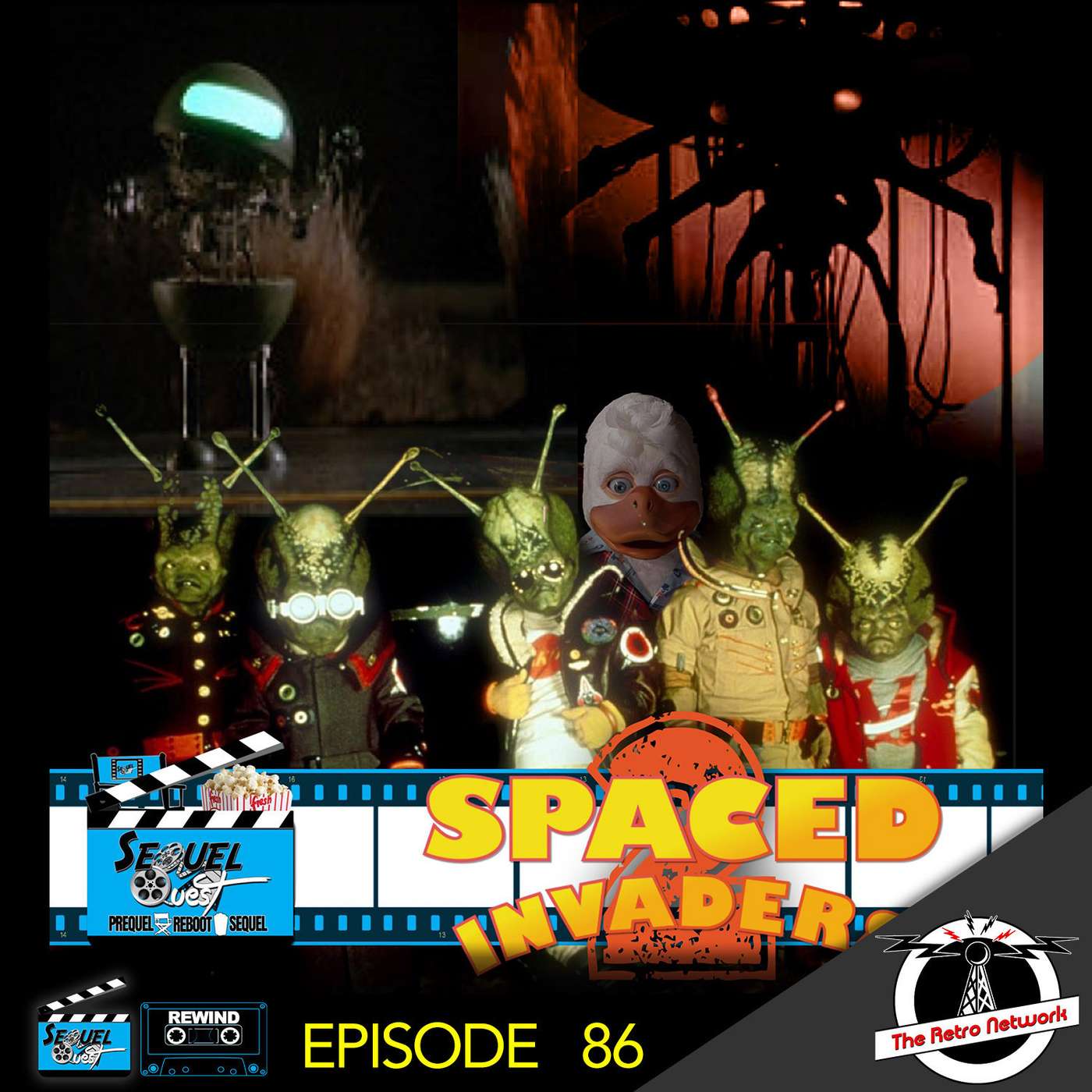 SQR-EP86 | A Spaced Invaders Sequel | SequelQuest Rewind episode artwork