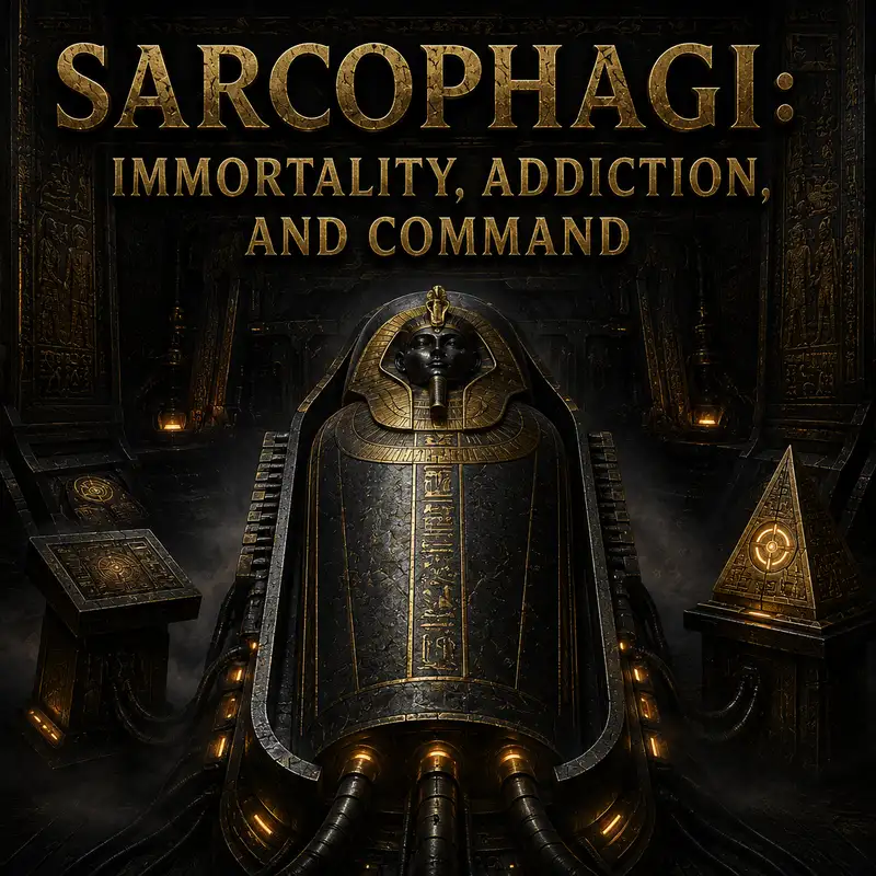 Sarcophagi: Immortality, Addiction, and Command