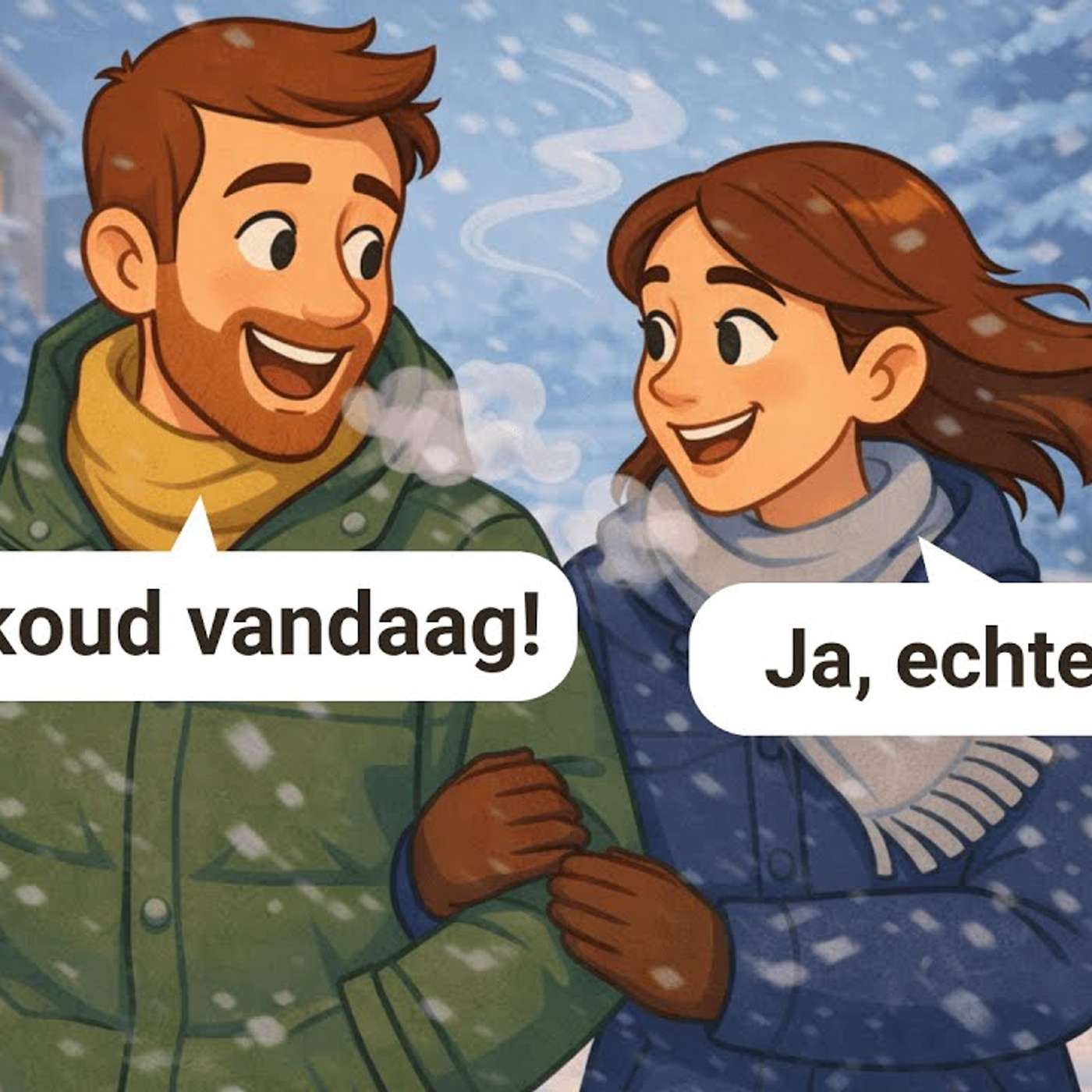 Snowy Days | Dutch Conversations for Beginners A1-A2