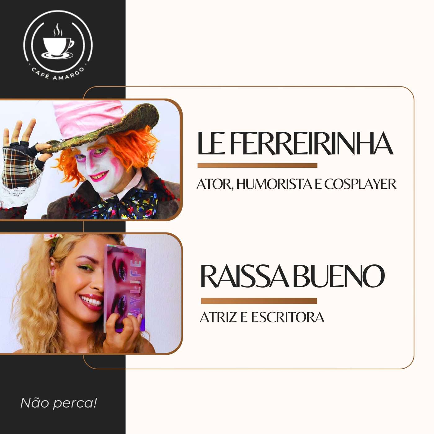 Entrevista #31 | Atuação, humor e escrita com Le Ferreirinha e Raissa Bueno 🎭 episode artwork