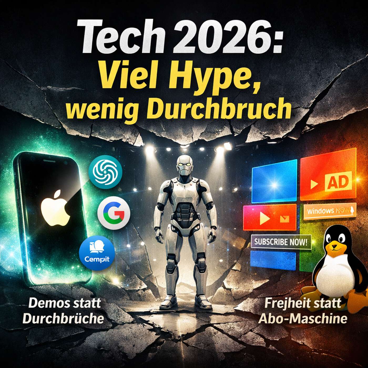 Tech 2026: Viel Hype, wenig Neuigkeiten