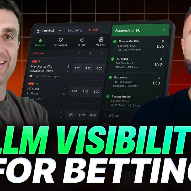 Sports Betting AI SEO: How Online Sportsbooks Win More LLM Visibility in 2026