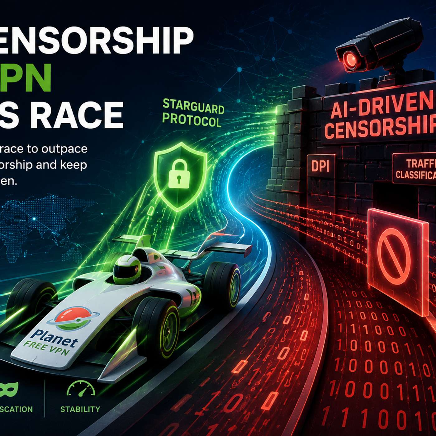 AI Censorship Vs. VPN Arms Race