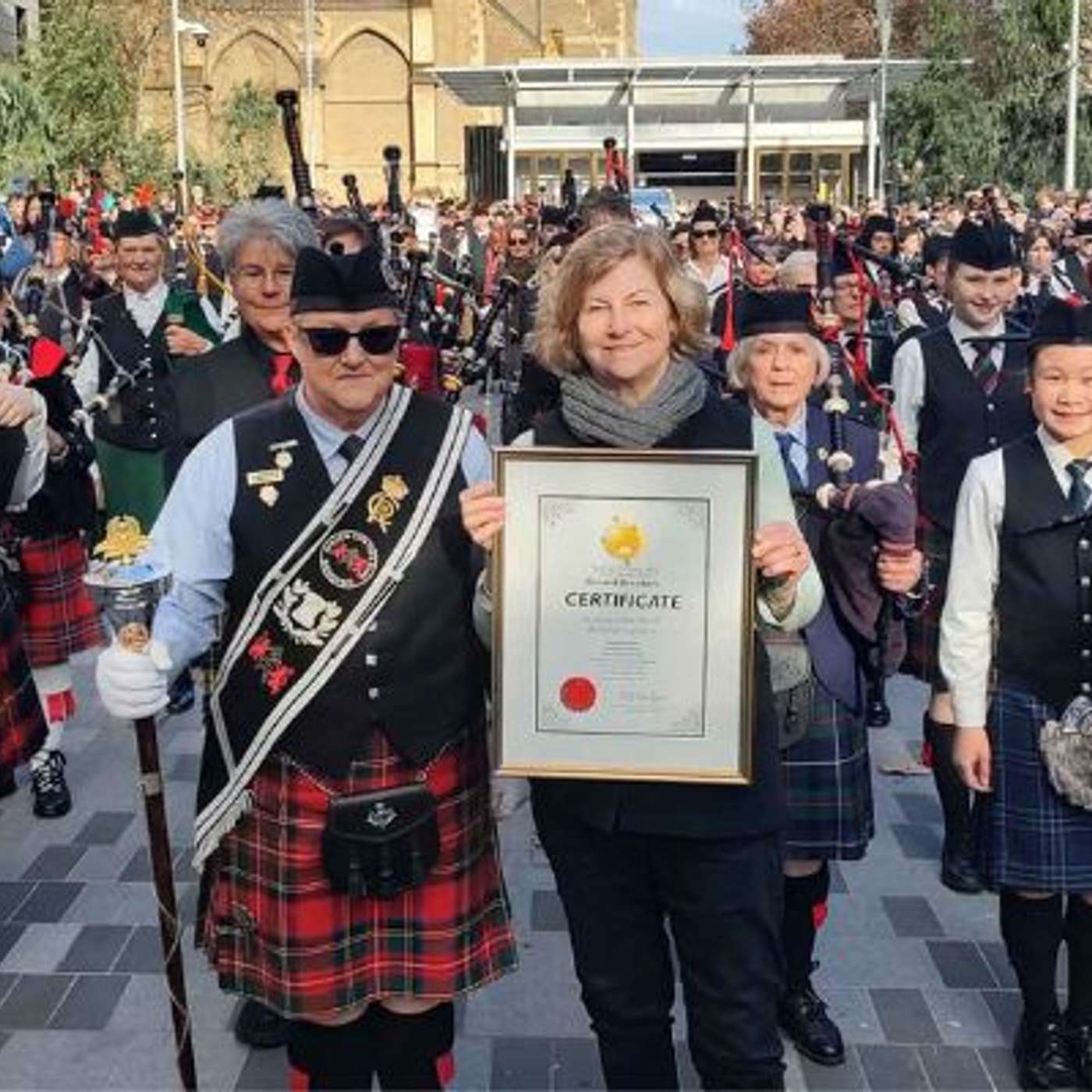 Royals Probe Social Media Antisemitism, All Female Pipe Band Sets Record, Solomon Faces Critical Coaching Scrutiny, Melbourne Park Upgrades Amid Djokovic Saga, and more... episode artwork