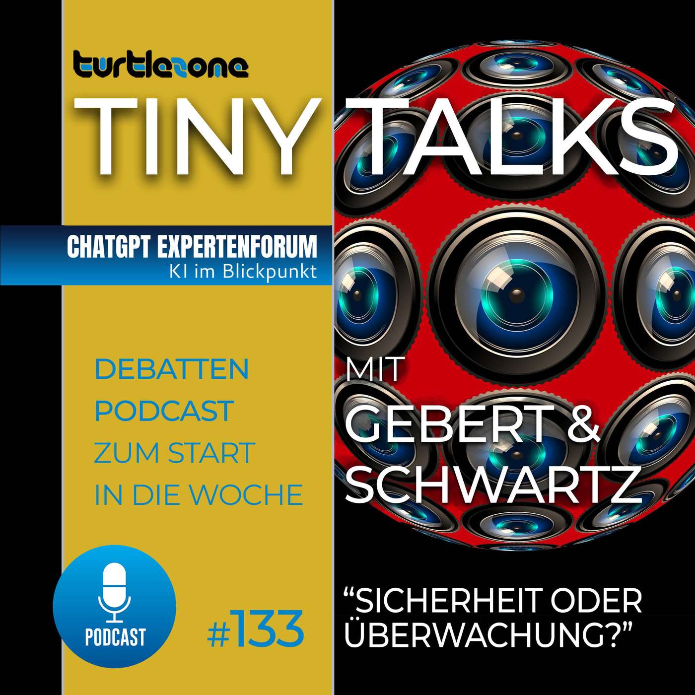 Turtlezone Tiny Talks - Der Debatten-Podcast mit Gebert und Schwartz