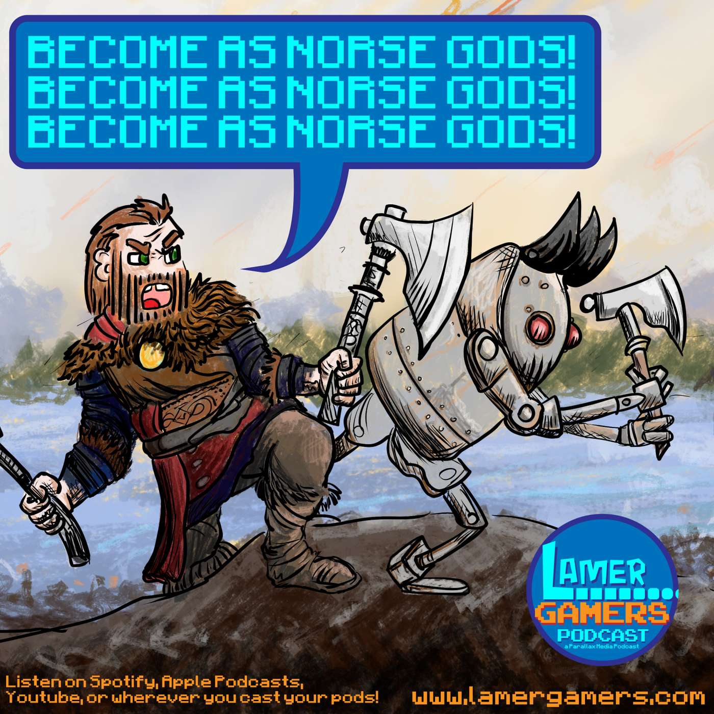 BECOME AS NORSE GODS! - AC : Valhalla, Nier Automata, Streets of Rage 4, Switch Update PSA, and much more! episode artwork