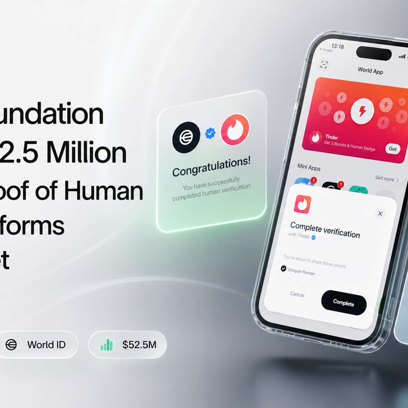 World Foundation Raises $52.5 Million to Scale Proof of Human as AI Transforms the Internet