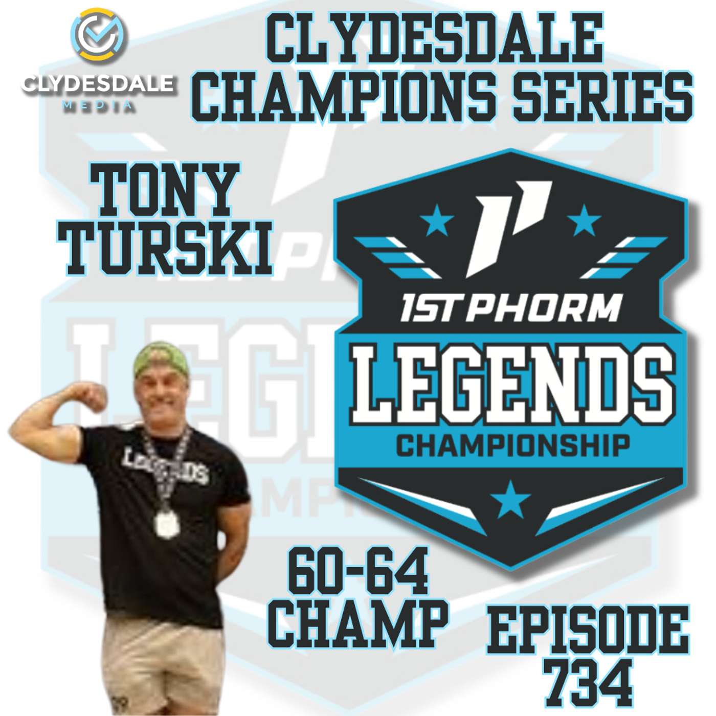 Tony Tursky - 60-64 Legends Champion | Clydesdale Champion Series episode artwork