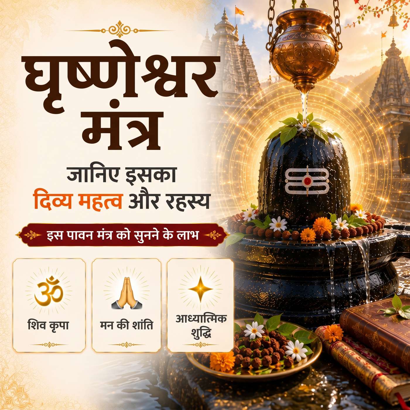 घृष्णेश्वर मंत्र का दिव्य रहस्य 🔱 | Grishneshwar Mantra | घृष्णेश्वर ज्योतिर्लिंग का महत्व | Hindi episode artwork