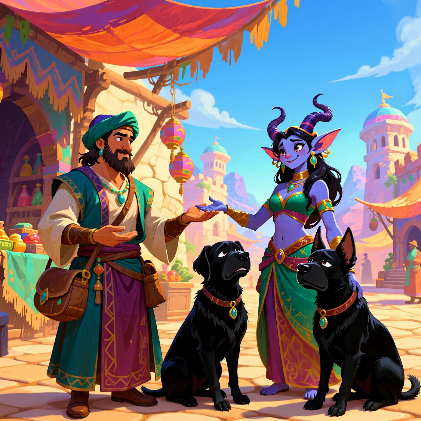 1001 Arabian Nights - The Third Night episode artwork