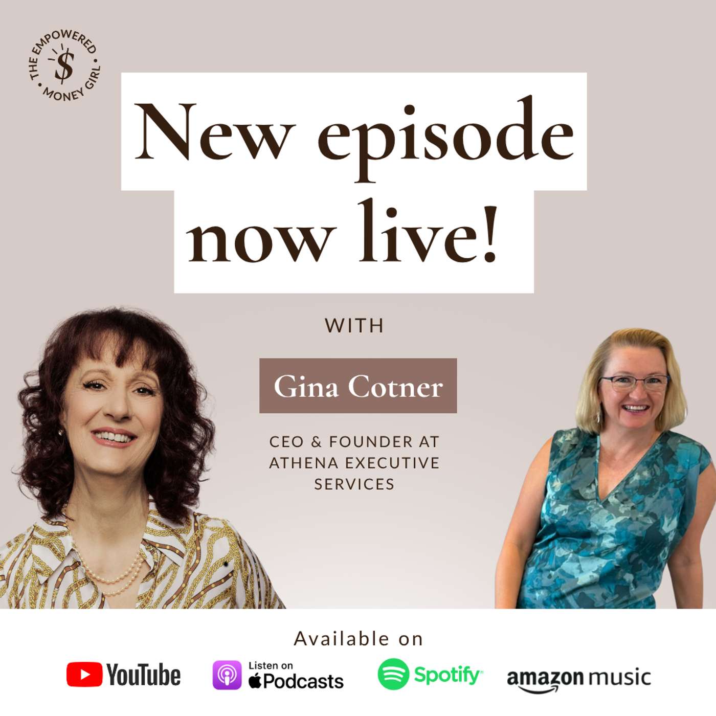 SE01EP46 - Empowerment Through Delegation: How to Free Up Your Time and Energy | Gina Cotner episode artwork