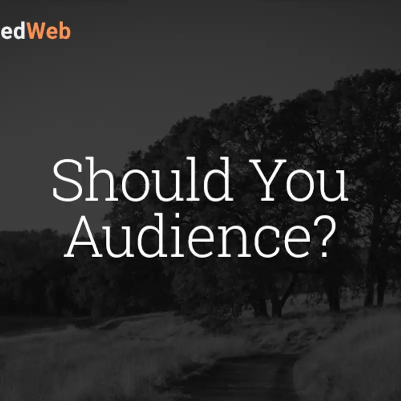 Should You Audience?
