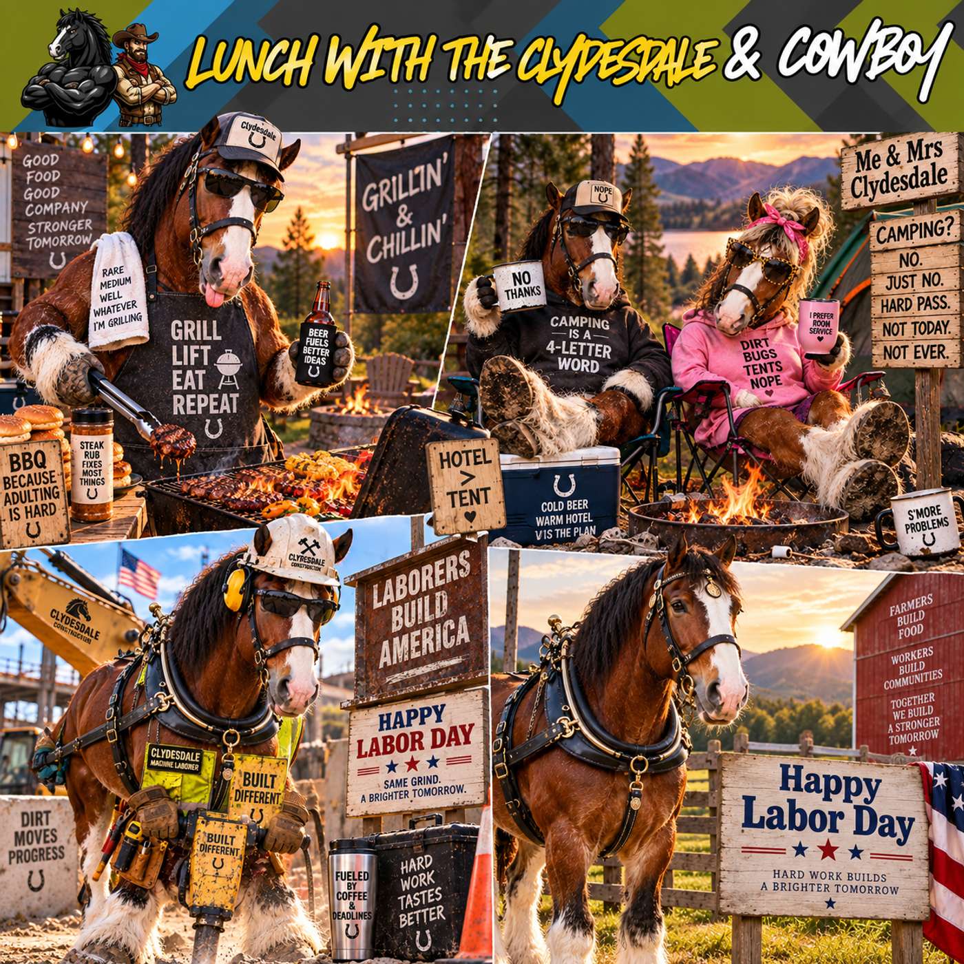 Lunch with the Clydesdale & Cowboy - CrossFit Misses Another Opportunity! episode artwork