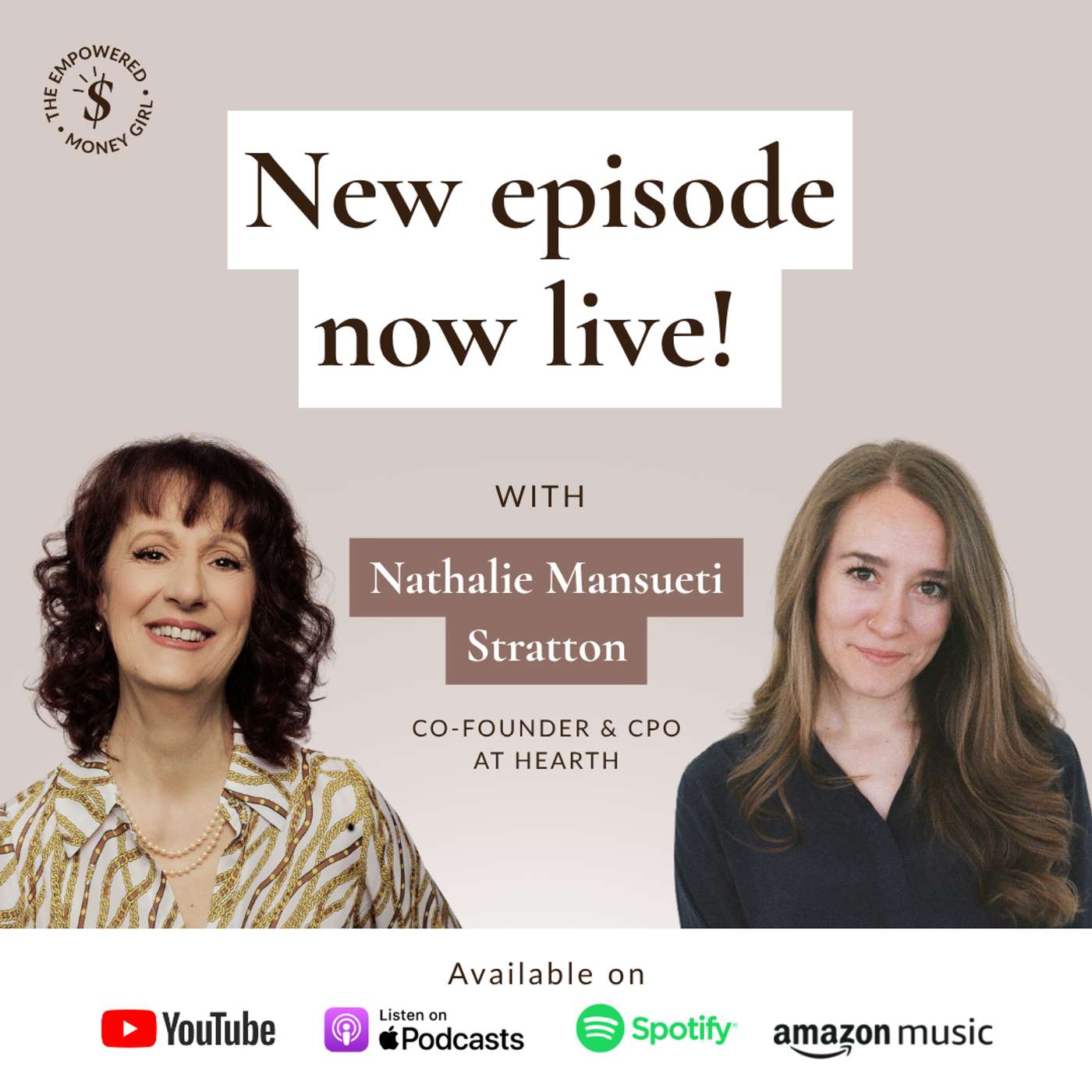 SE01EP51 - What Women Need to Unlearn About Money, Work & Success | Nathalie Mansueti Stratton episode artwork