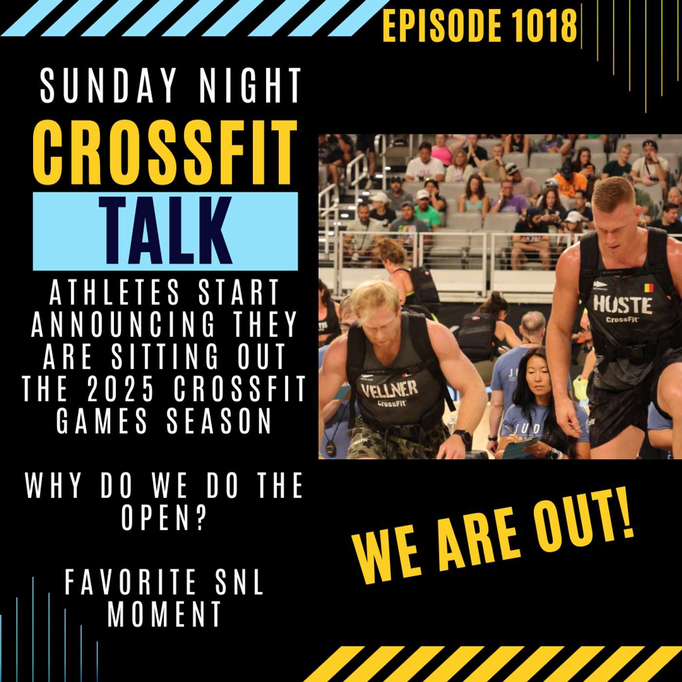 Sunday Night CrossFit Talk - Athletes Announcing Their Intentions for 2025 episode artwork