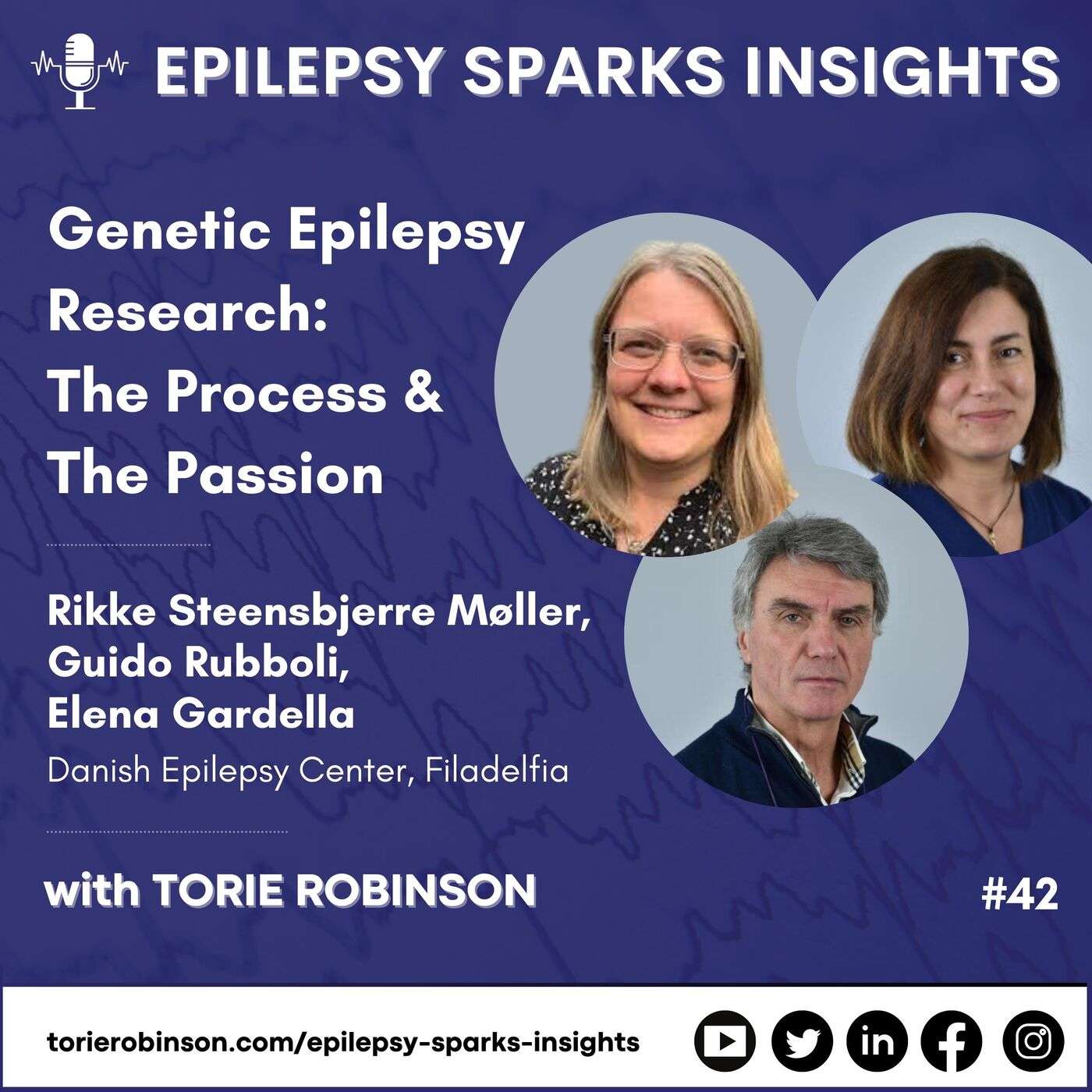 Genetic Epilepsy Research: The Process & The Passion - Rikke Steensbjerre Møller, Guido Rubboli, & Elena Gardella episode artwork
