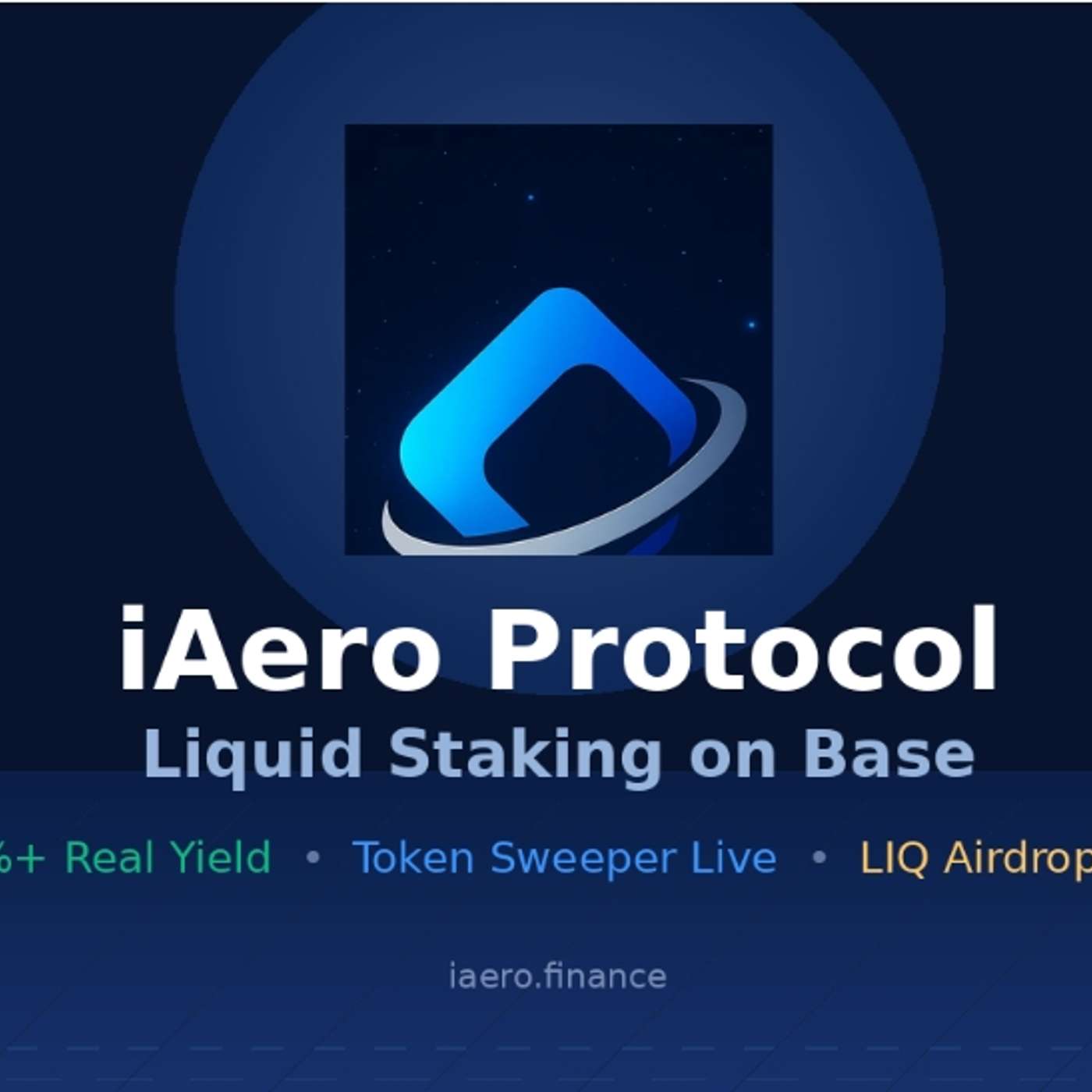 \iAero Protocol Launches Token Sweeper, Distributes 5% of LIQ Supply to Stakers