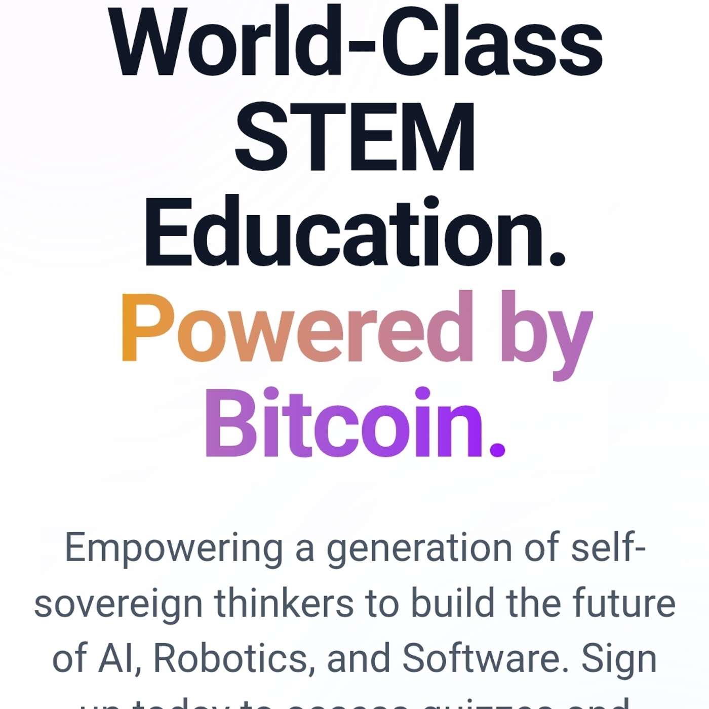 Why I started a Bitcoin Education Website Why I started a Bitcoin Education Website