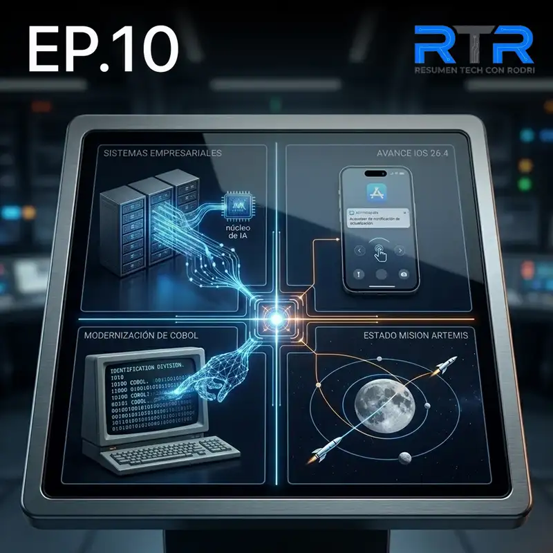 RTR 10: Apple lanza iOS 26.4, Artemis II Listo, Claude destruye a IBM?