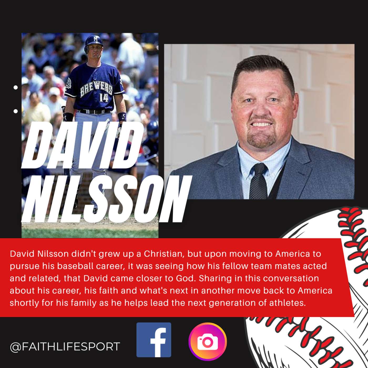 David Nilsson - Major League Baseball episode artwork